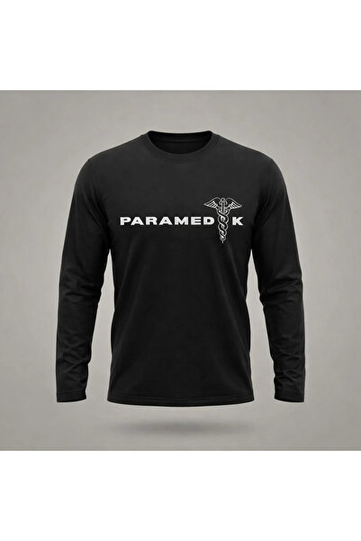 Paramedik Kadüse Logolu Uzun Kollu T-shirt