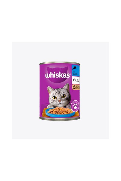 Whiskas Konserve Mama 400 G Ton Balıklı Yetişkin Kedi Maması - 6 Adet