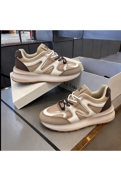 dehaine Γυναικεία casual sneakers, casual sneakers από οικολογικό δέρμα, άνετ...