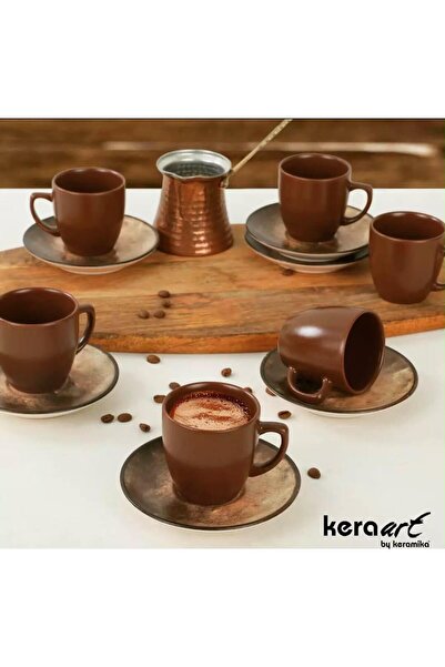 Keramika TAKIM KAHVE MAGİC 6 KİŞİLİK