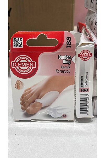 Icemen 188 Toe Ring Protector for Big Toe - 2 Pieces
