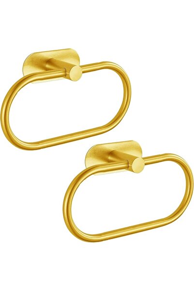 GENERAL Towel Bar/Bath Towel Ring, Self Adhesive Hand Towel Ring for Bathroom...