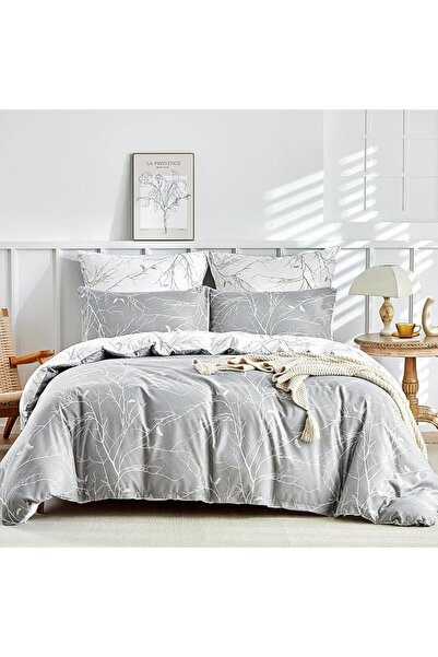 GENERAL Tokokimo Queen Size Duvet Cover, 3-Piece 1000TC Ultra Soft Microfiber...