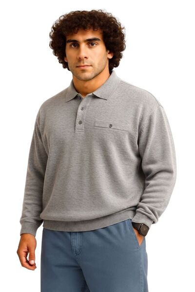 marufshop Men's Large Size, Suitable for 122 kg - 158 Kg, Wide Fit, Polo Coll...