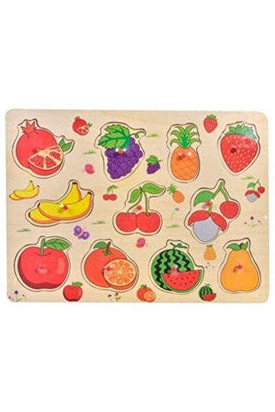 OEM Wooden Puzzle Fruits (11 pieces) - 30x22cm