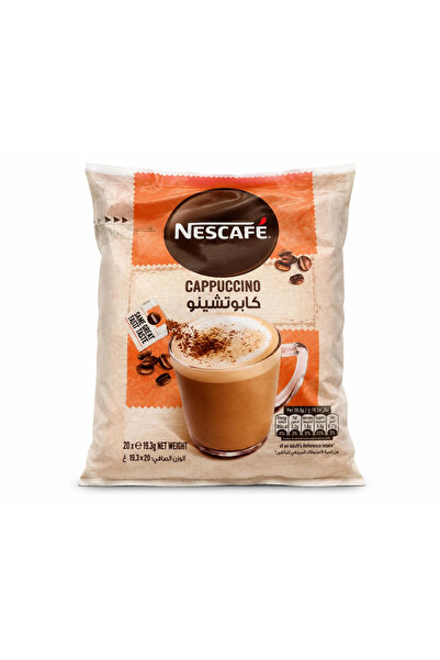 Nescafe Cappuccino 20 x 19.3 grams (with chocolate chips) كابتشينو نسكافيه 20...