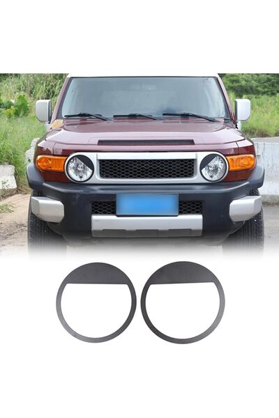 GENERAL Front Headlight Panel Trim Compatible with Toyota FJ Cruiser 2007-202...
