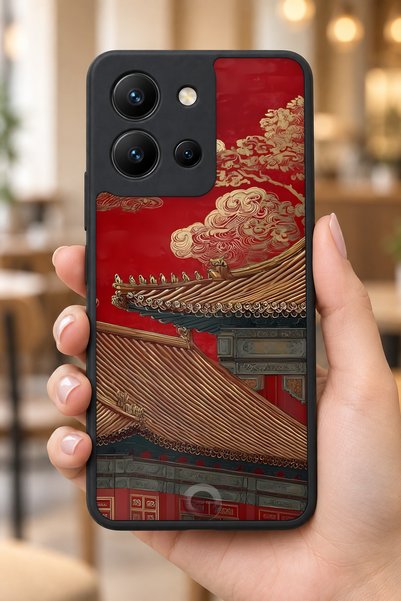 BGAKSESUAR حافظة مقاومة للصدمات متوافقة مع Vivo Y36 بنمط تصميم صيني مع حماية ...