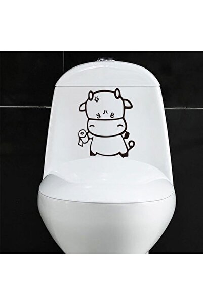 EYBA STİCKER Cow Toilet Special New Sticker