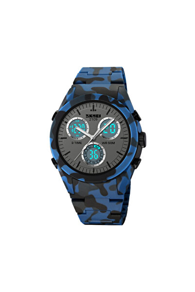 Skmei Ψηφιακό/αναλογικό ρολόι χειρός - - 2109 - Army Dark Blue