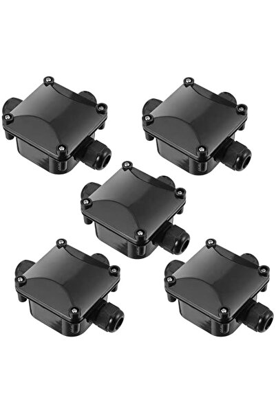 ELECDON Waterproof External Junction Box - 5pcs Plastic Waterproof Electrical...