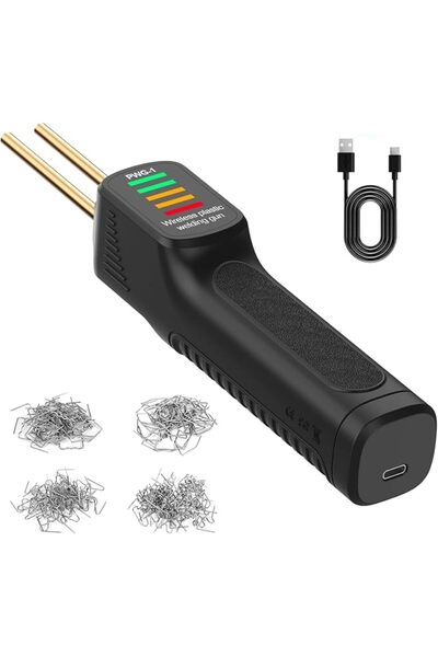 GENERAL Plastic Welding Kit Light Car Bumper Repair Kit with LED, 2 in 1 Plas...