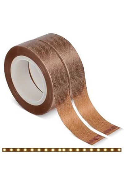 GENERAL 2 Roll Led Light Strip Tape, 0.59 in x 32.8 ft Light Dimming Masking ...