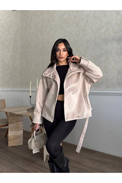 ZTO Women's Suede Coat