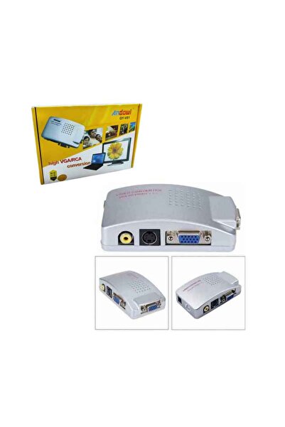OEM Andowl -QY-V01 Μετατροπέας VGA female σε RCA / S-Video / VGA female - VGA...