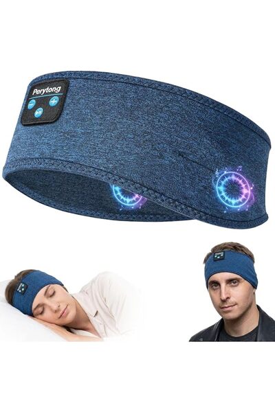Perytong Wireless Sleep Headphones, Bluetooth Sports Headband with Ultra-Thin...