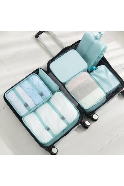 Generic 7 Sets Travel Packing Organizers Suitcase Organizers Travel Luggage O...
