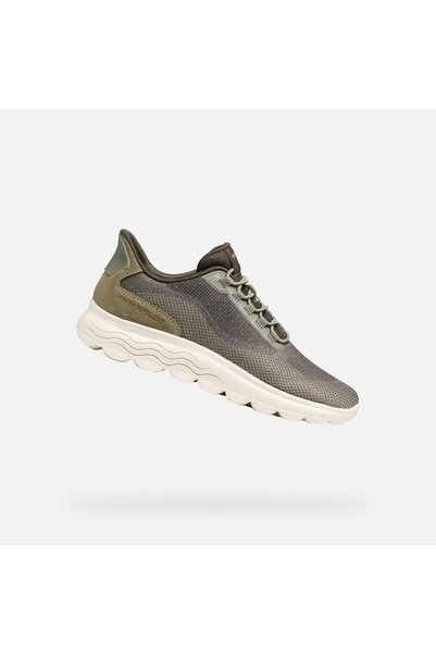 Geox Spherica Plus WR - Adidași de damă, Verde deschis