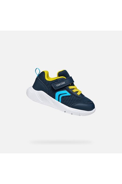 Geox Sprintye - Adidași pentru băieți, Albastru închis