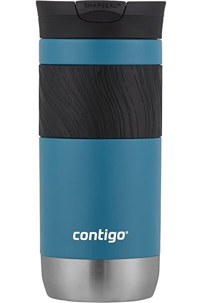 Contigo كوب بايرون 2.0 الحراري، كوب معزول من الفولاذ المقاوم للصدأ مع غطاء سن...