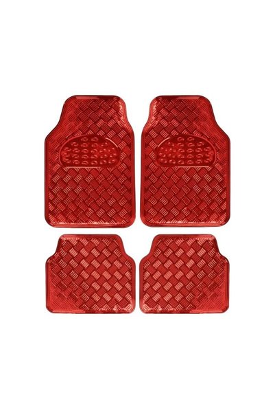 Tradesor Πατάκια αυτοκινήτου - Celebrity Car - 016 - 4pcs - 122292 - Red