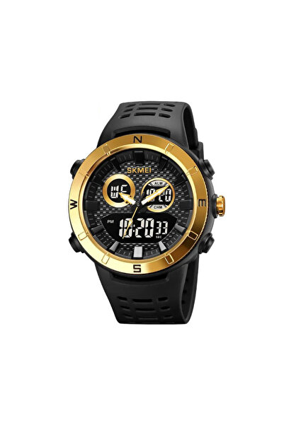 Skmei Ψηφιακό/αναλογικό ρολόι χειρός - - 2014 - Gold/Black