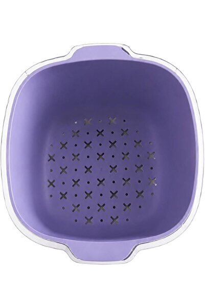 TSUMAB Dopamine Drain Basket – Cute Kitchen Colander with Fast Bottom Drain H...