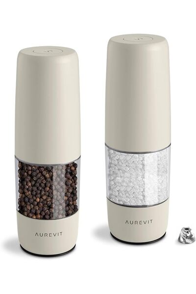 GENERAL Electric Salt and Pepper Grinder Set with USB Rechargeable, Automatic...