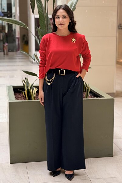 Missemramiss Belted Palazzo Pants