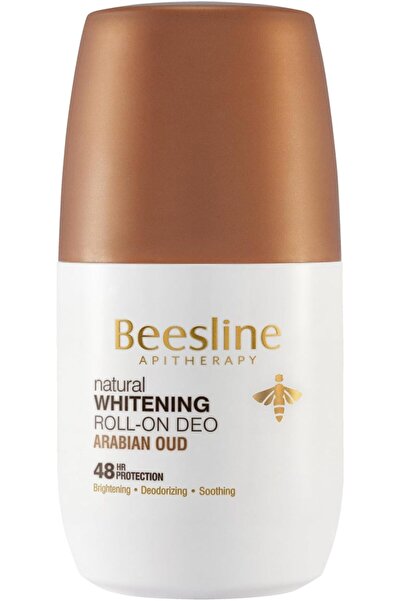 Beesline مزيل عرق رول أون مبيض، عود عربي، 50 مل