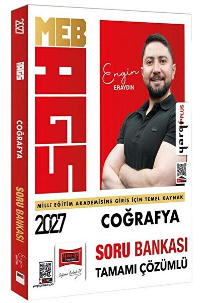 Yargı Yayınları Yargı 2027 MEB-AGS Coğrafya Soru Bankası Çözümlü - Engin Eraydın
