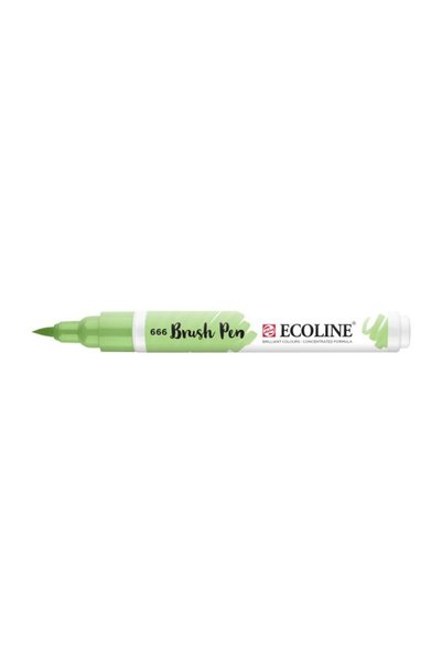 Genel Markalar Talens Ecoline Brush Pen Fırça Uçlu Kalem 666 Pastel Green 1 Adet