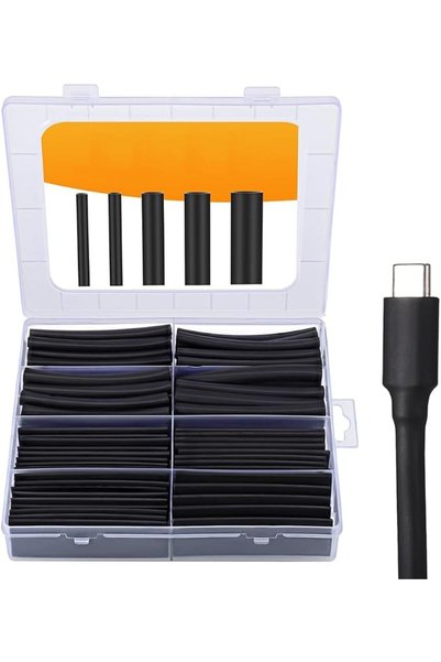 AZONEE 90mm Length Heat Shrink Tubing Kit, 4:1 Ratio Adhesive Lined Shrink Tu...