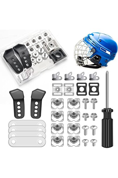 NALACAL Hockey Helmet Repair Kit, 31PCS, Football Helmet Hardware Kit Include...
