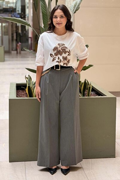 Missemramiss Belted Palazzo Pants