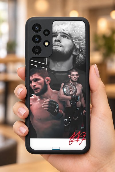 BGAKSESUAR Samsung Galaxy A13 / A23 Compatible Khabib Patterned Shockproof Ca...