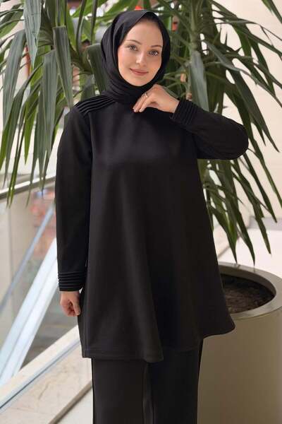 MISS DALIDA Missdalida Two-Thread Tunic with Shoulder Detail