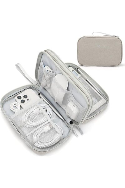 Fyy Electronic Organizer, Travel Cable Organizer Bag Pouch Electronic Accesso...
