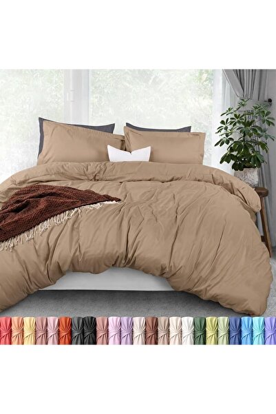 Utopia Bedding طقم غطاء لحاف كوين - 3 قطع مع 2 غطاء وسادة - من الميكروفايبر ا...