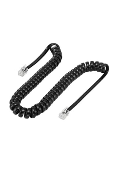GENERAL Phone Receiver Cable, Spiral Mobile Cable with Rj11 Connectors, 1.5 M...