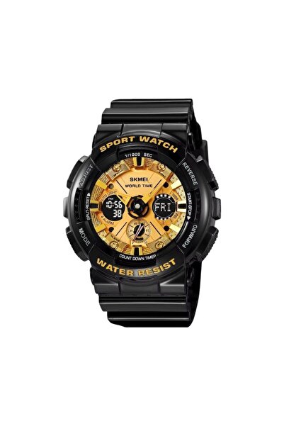 Skmei Ψηφιακό/αναλογικό ρολόι χειρός - - 2118 - Black/Gold