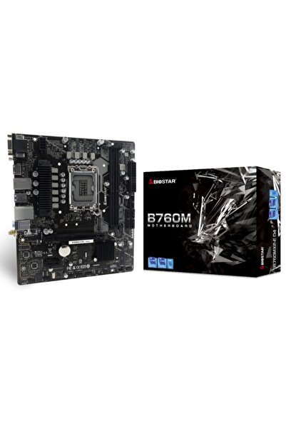Biostar B760MX2-E D4 Intel B760 Micro ATX DDR4 Motherboard M-ATX