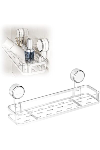 Generic Mizznee Shower Caddy, Suction Cup Bathroom Shower Shelf, Vacuum Adhes...