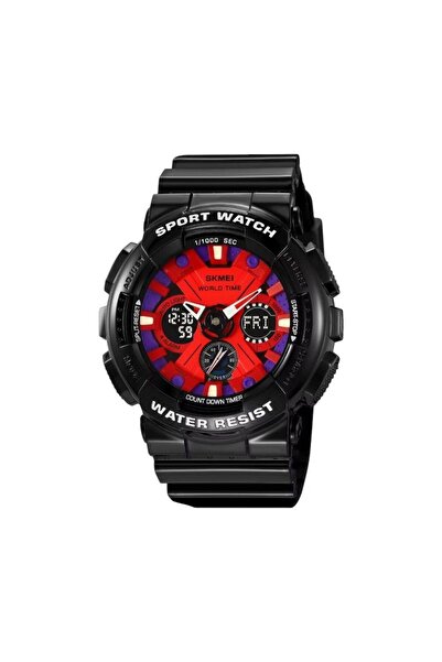 Skmei Ψηφιακό/αναλογικό ρολόι χειρός - - 2118 - Black/Red