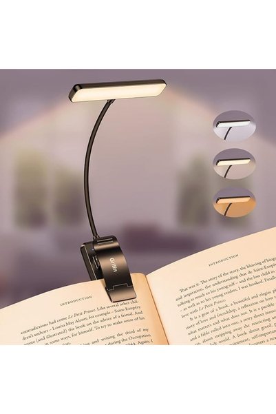 Gritin 19 LED Rechargeable Book Light for Reading in Bed