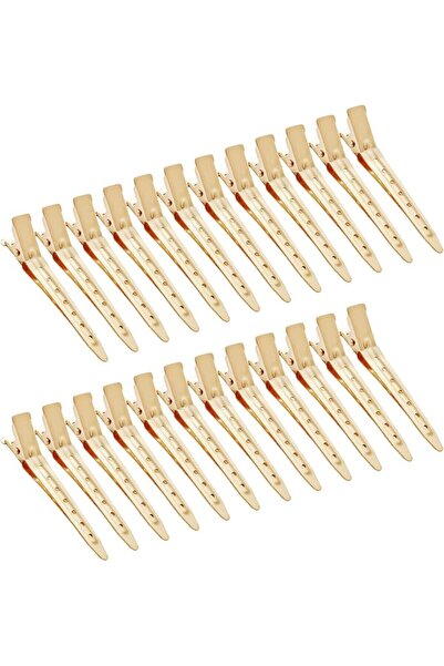 Yelajoy 24 Pcs Duck Bill Hair Clips, 3.35 Inch Rustproof Metal Alligator Curl...