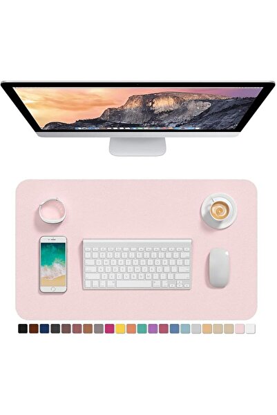 GENERAL Hsurbtra Desk Pad, 23.6" x 13.8" PU Leather Desk Mat, M Extended Mous...
