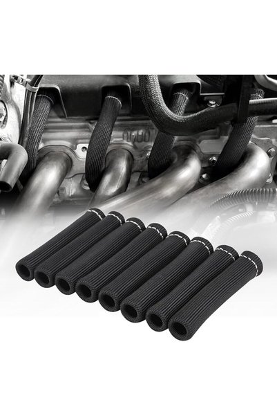 LBMT Heat Shield Sleeve, 2500 Degree Spark Plug Boot Protector, Wire Boots Wr...