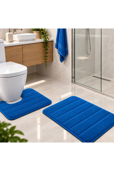 OPTIM DEKO Covorase de Baie ®OPTIMDEKO, Spuma cu Memorie, 80x50 cm + 50x40 cm...