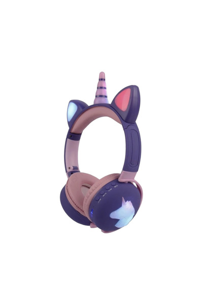 Tradesor Ασύρματα ακουστικά - Unicorn Headphones - ME17 - 258606 - Purple
